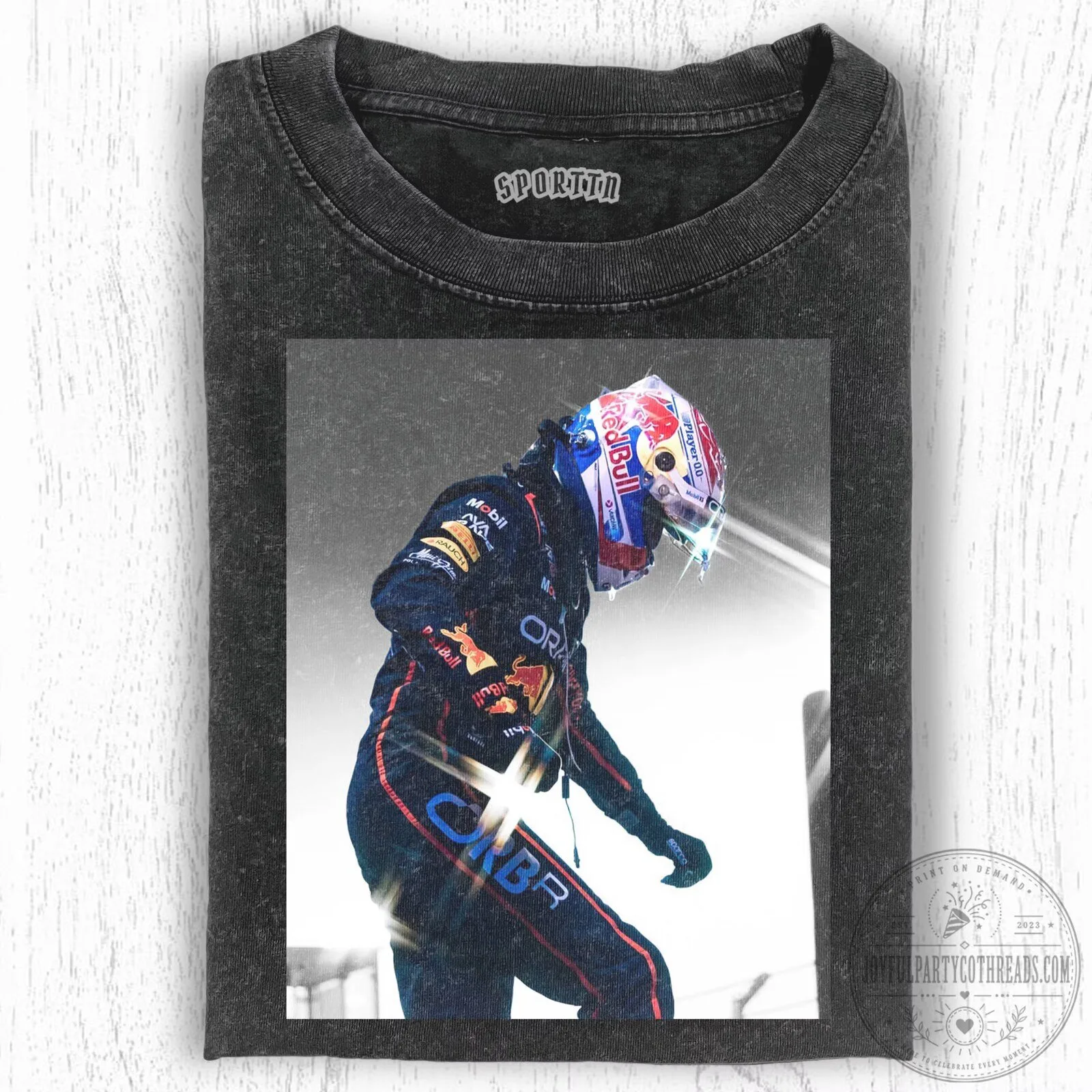 Red Bull Racing Driver T-Shirt featuring Max Verstappen for Formula 1 Fans