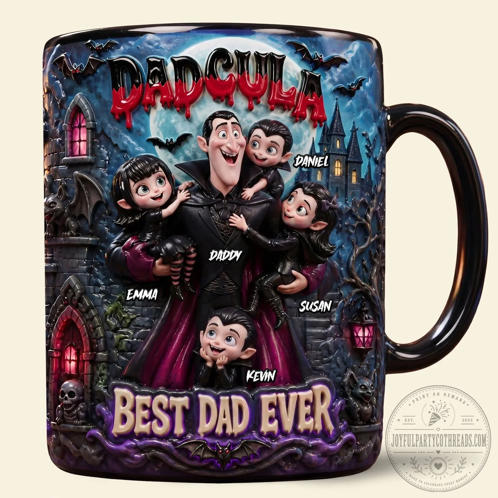 Hotel Transylvania Dracula Dadcula Best Dad Ever Personalized Coffee Mug 5 Hotel Transylvania Dracula Dadcula Best Dad Ever Personalized Coffee Mug