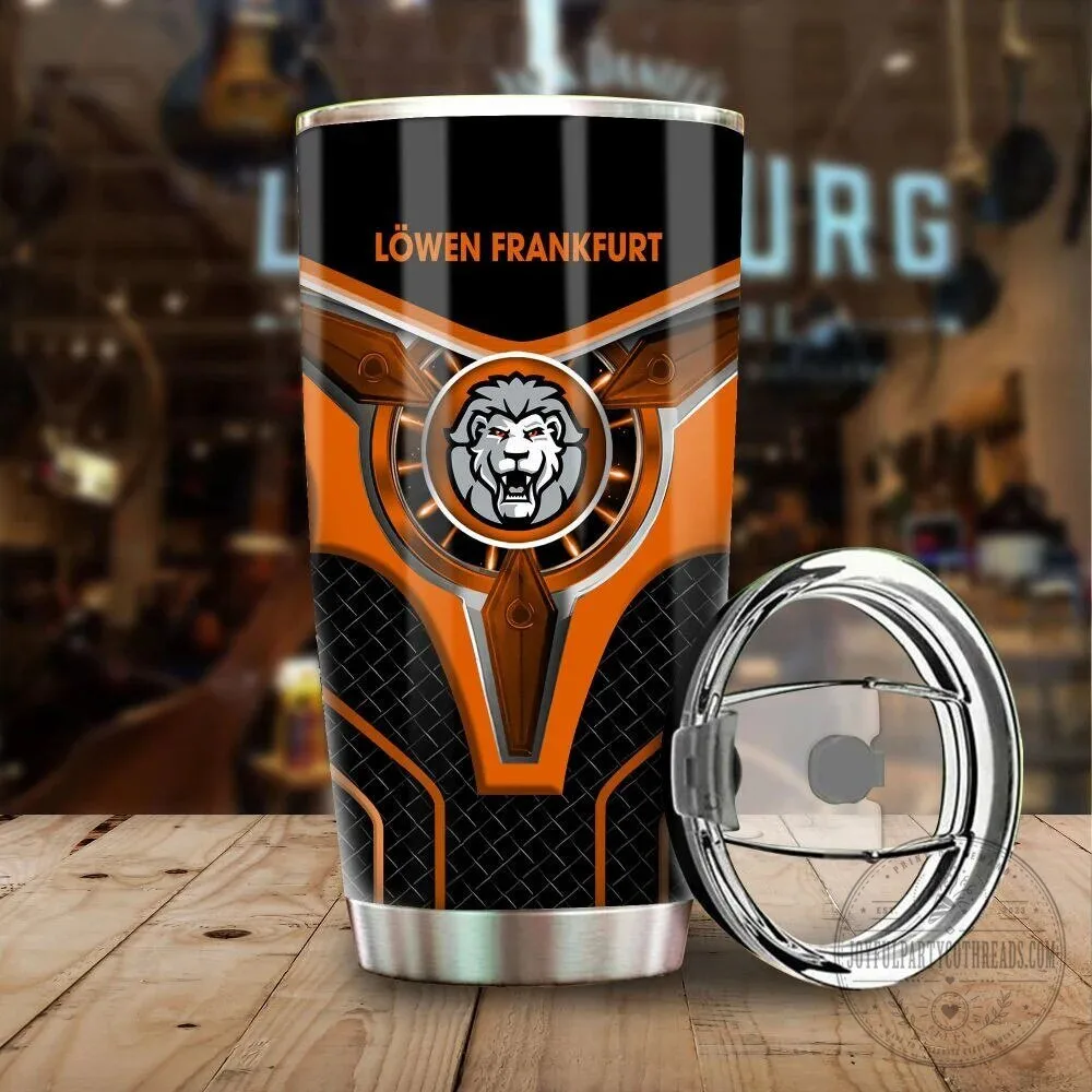 Löwen Frankfurt Ice Hockey Team Logo Stainless Steel Tumbler