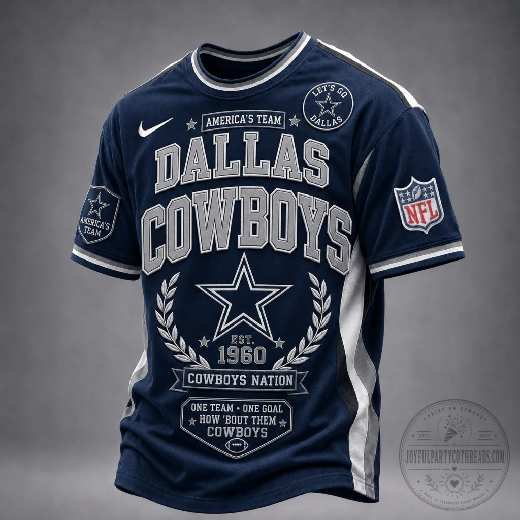 Dallas Cowboys NFL Football Fan Game Day T-Shirt Dallas Cowboys NFL Football Fan Game Day T-Shirt