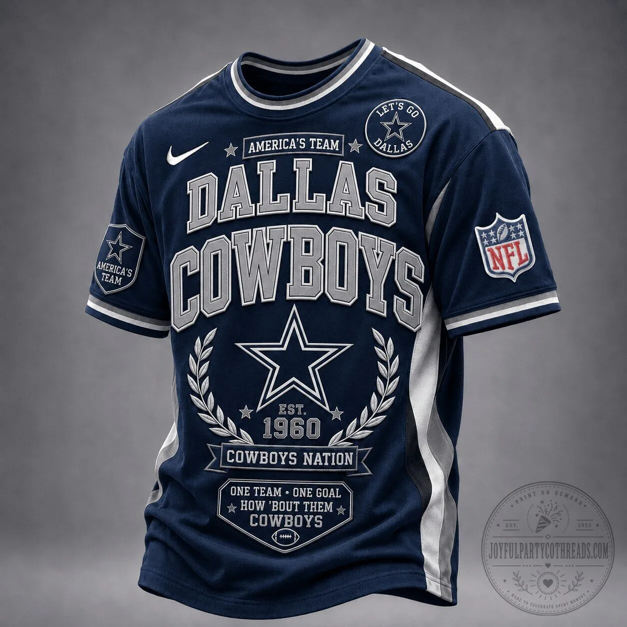 Dallas Cowboys NFL Football Fan Game Day T-Shirt