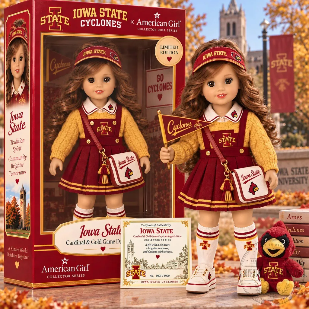 Iowa State Cyclones American Girl Collector Series Doll Limited Edition Iowa State Cyclones American Girl Collector Series Doll Limited Edition