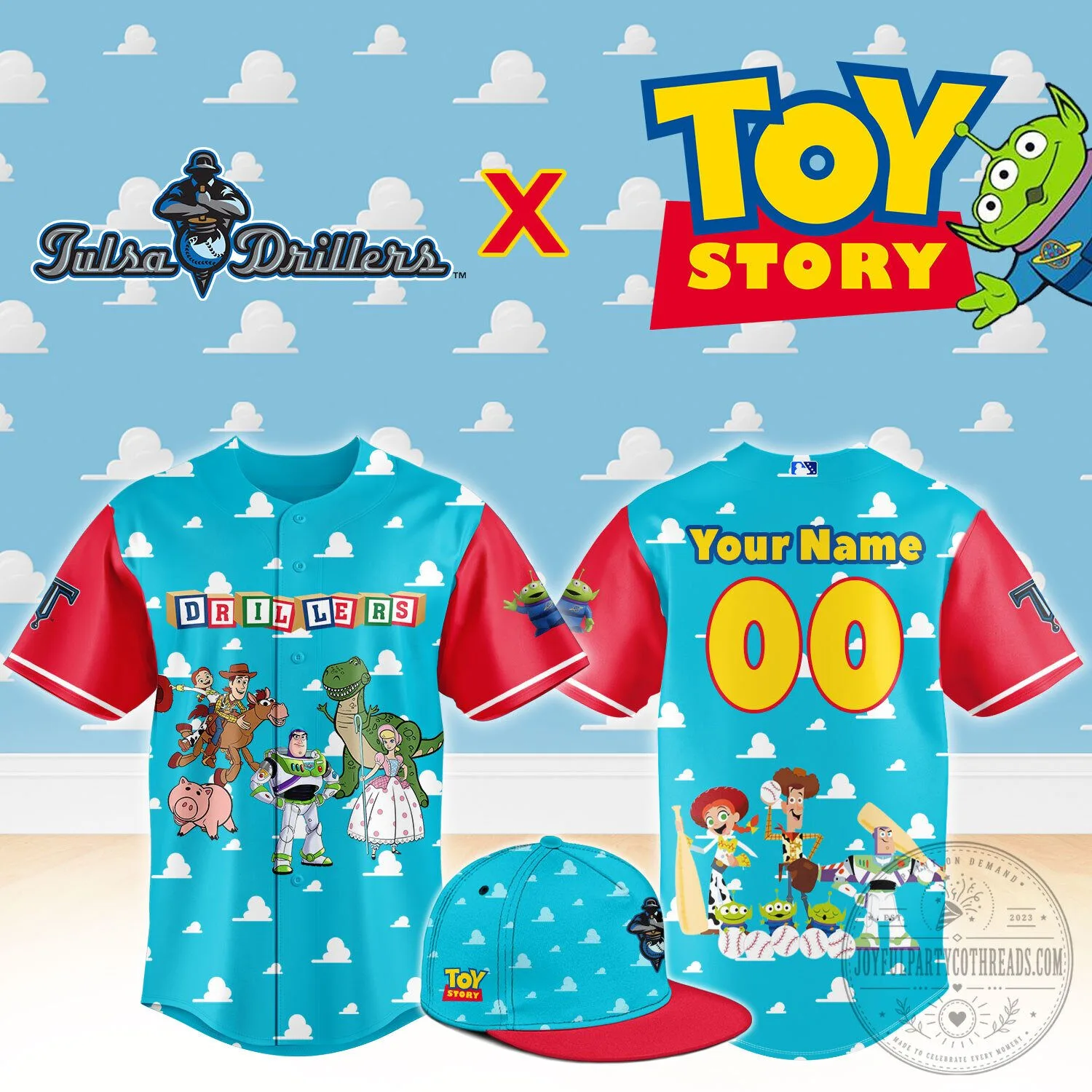 …T.Drillers Toy Story Night Limited Custom Jersey