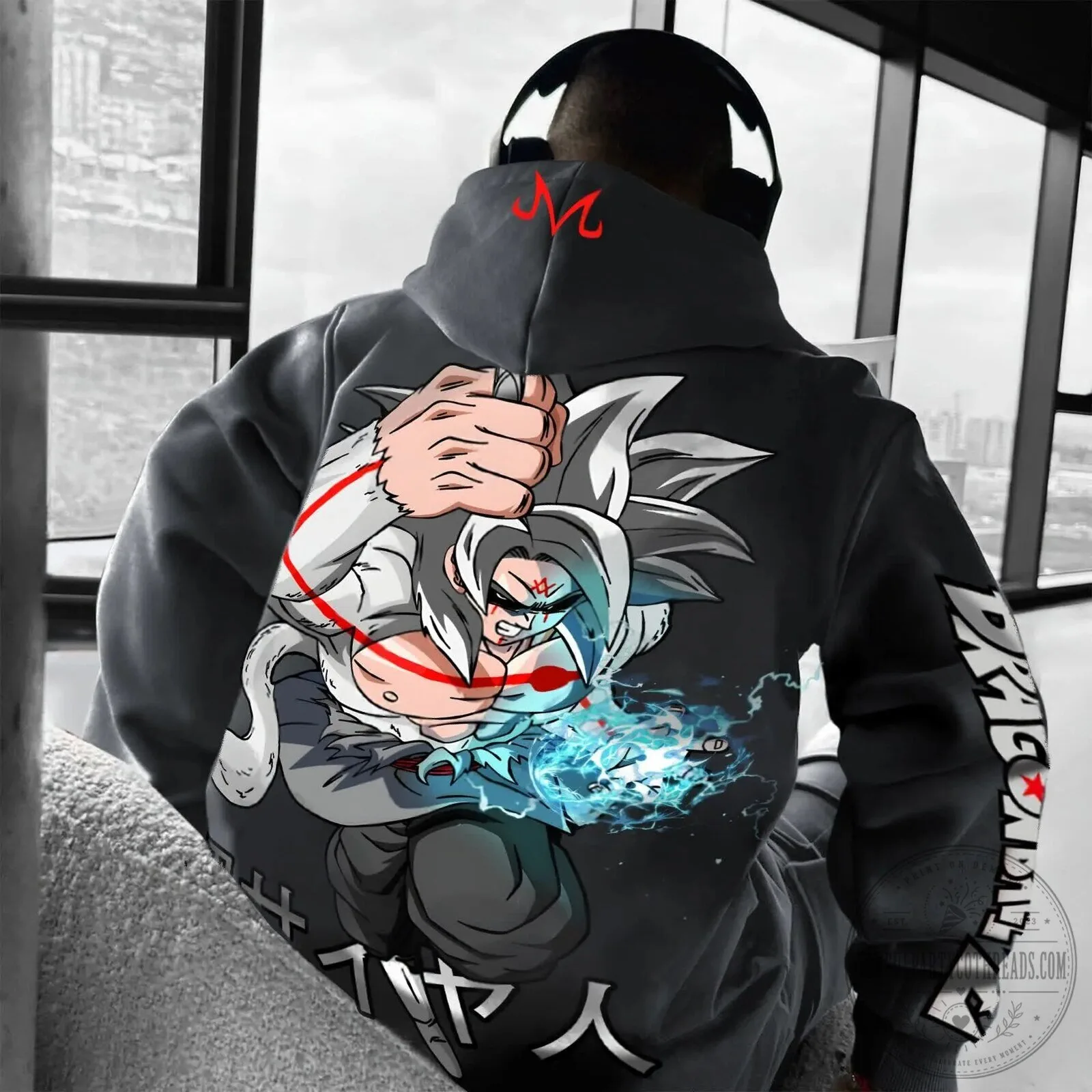 Dragon Ball Z Super Saiyan 4 Goku Black Hoodie