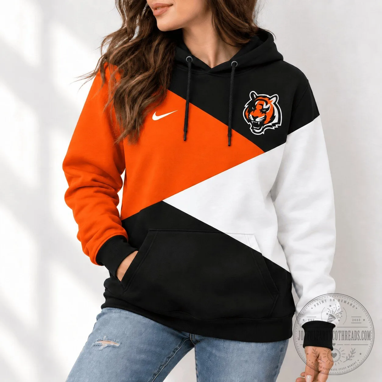 Cincinnati Bengals Nike Dynamic Angle Game Day Hoodie