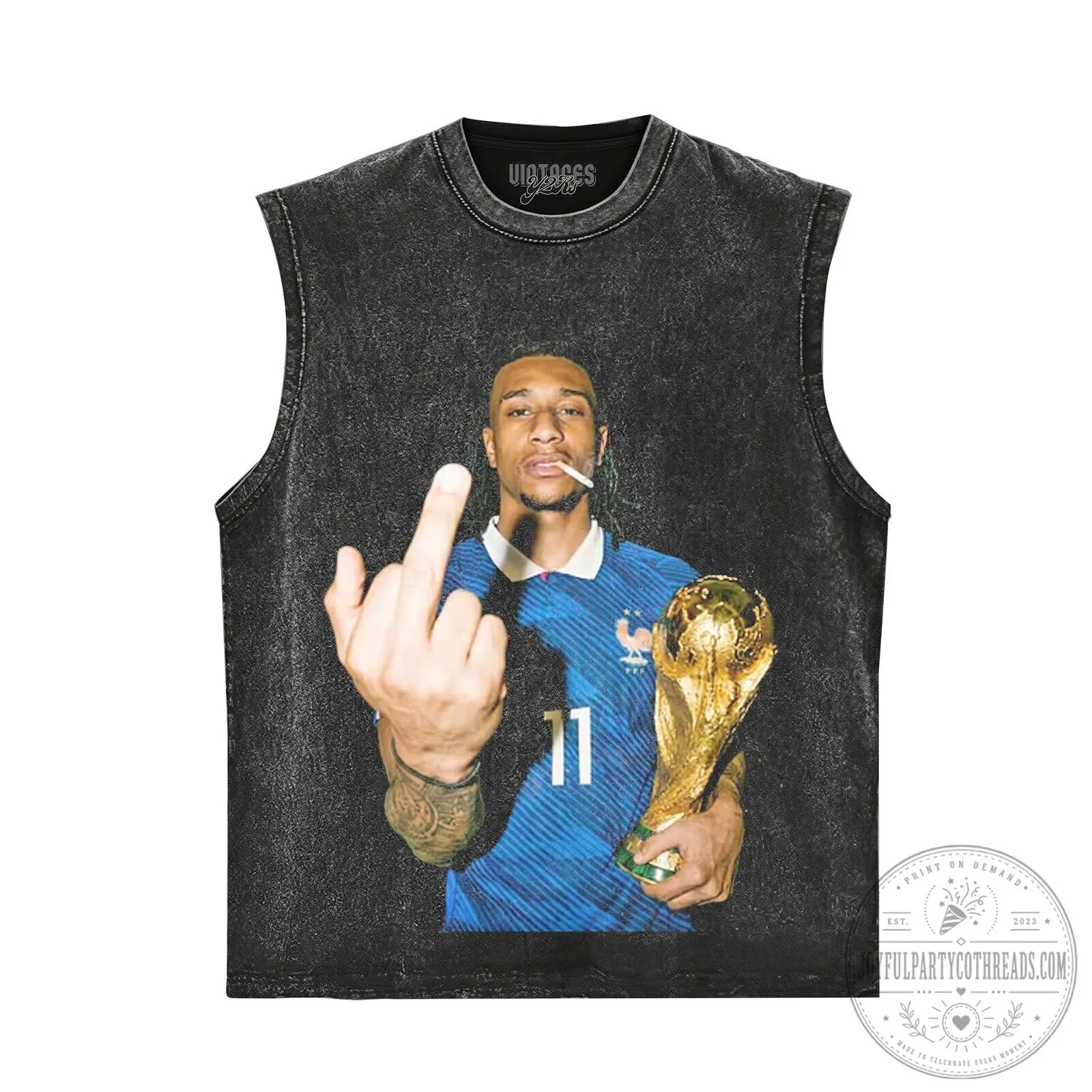 Ousmane Dembele France World Cup Champion Middle Finger T-Shirt 9 Ousmane Dembele France World Cup Champion Middle Finger T-Shirt