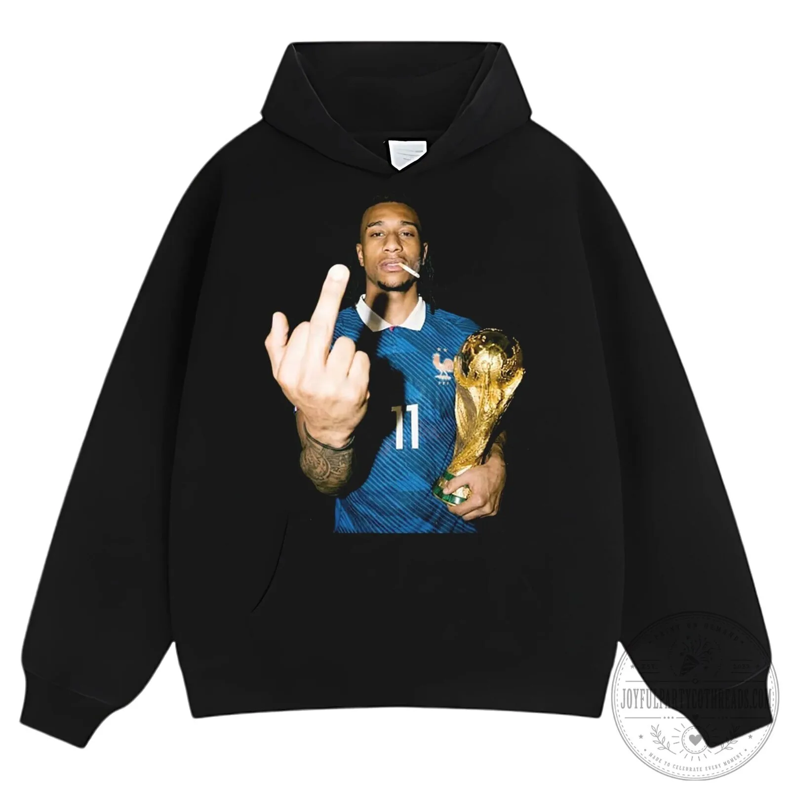 Ousmane Dembele France World Cup Champion Middle Finger T-Shirt 13 Ousmane Dembele France World Cup Champion Middle Finger T-Shirt