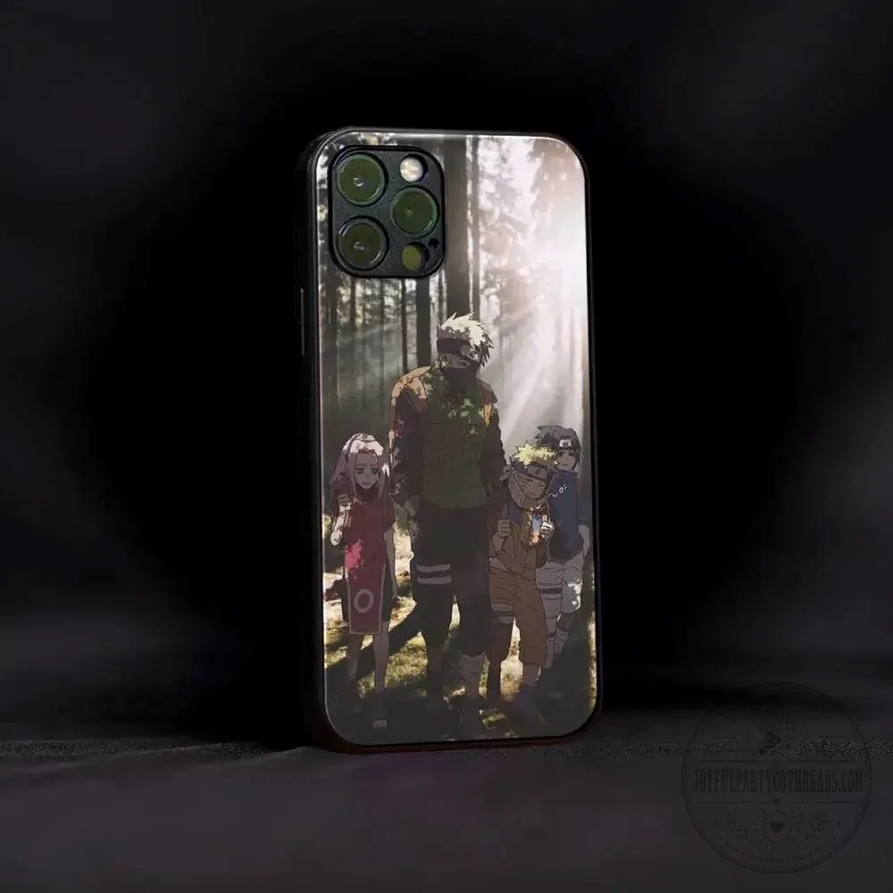 Naruto Kakashi Hatake Team 7 Anime Manga Cartoon Character Phone Case