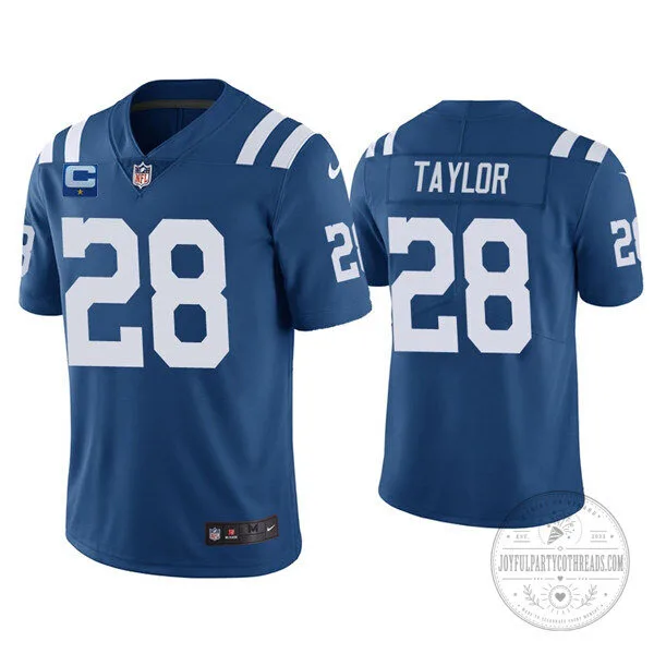 Jonathan Taylor Indianapolis Colts Royal Blue Football Jersey