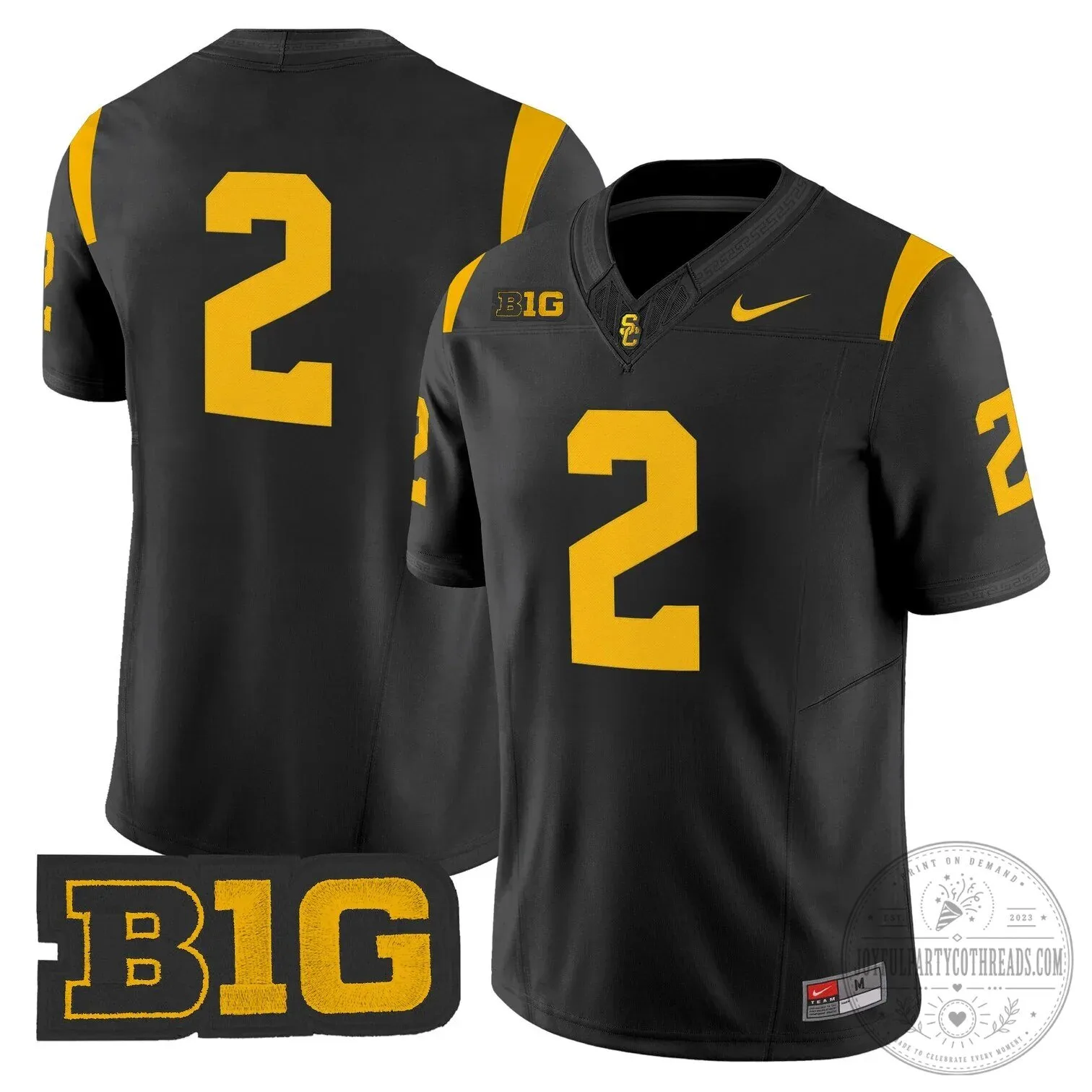 USC Trojans Football Team Red Number 14 Big Ten Conference Fan Jersey 59 USC Trojans Football Team Red Number 14 Big Ten Conference Fan Jersey