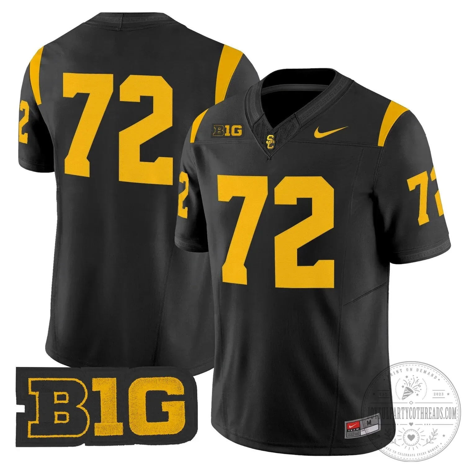 USC Trojans Football Team Red Number 14 Big Ten Conference Fan Jersey 61 USC Trojans Football Team Red Number 14 Big Ten Conference Fan Jersey