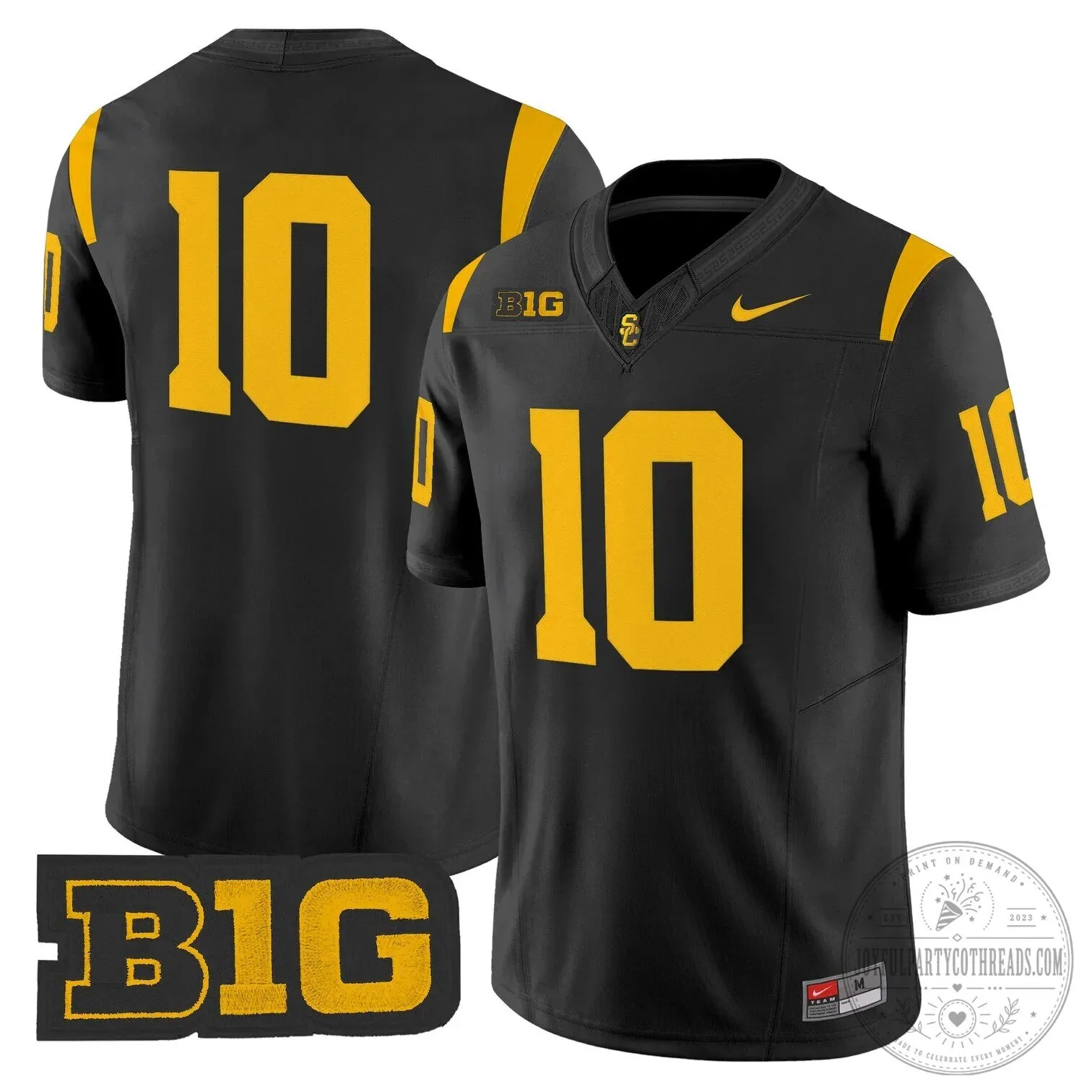 USC Trojans Football Team Red Number 14 Big Ten Conference Fan Jersey 62 USC Trojans Football Team Red Number 14 Big Ten Conference Fan Jersey