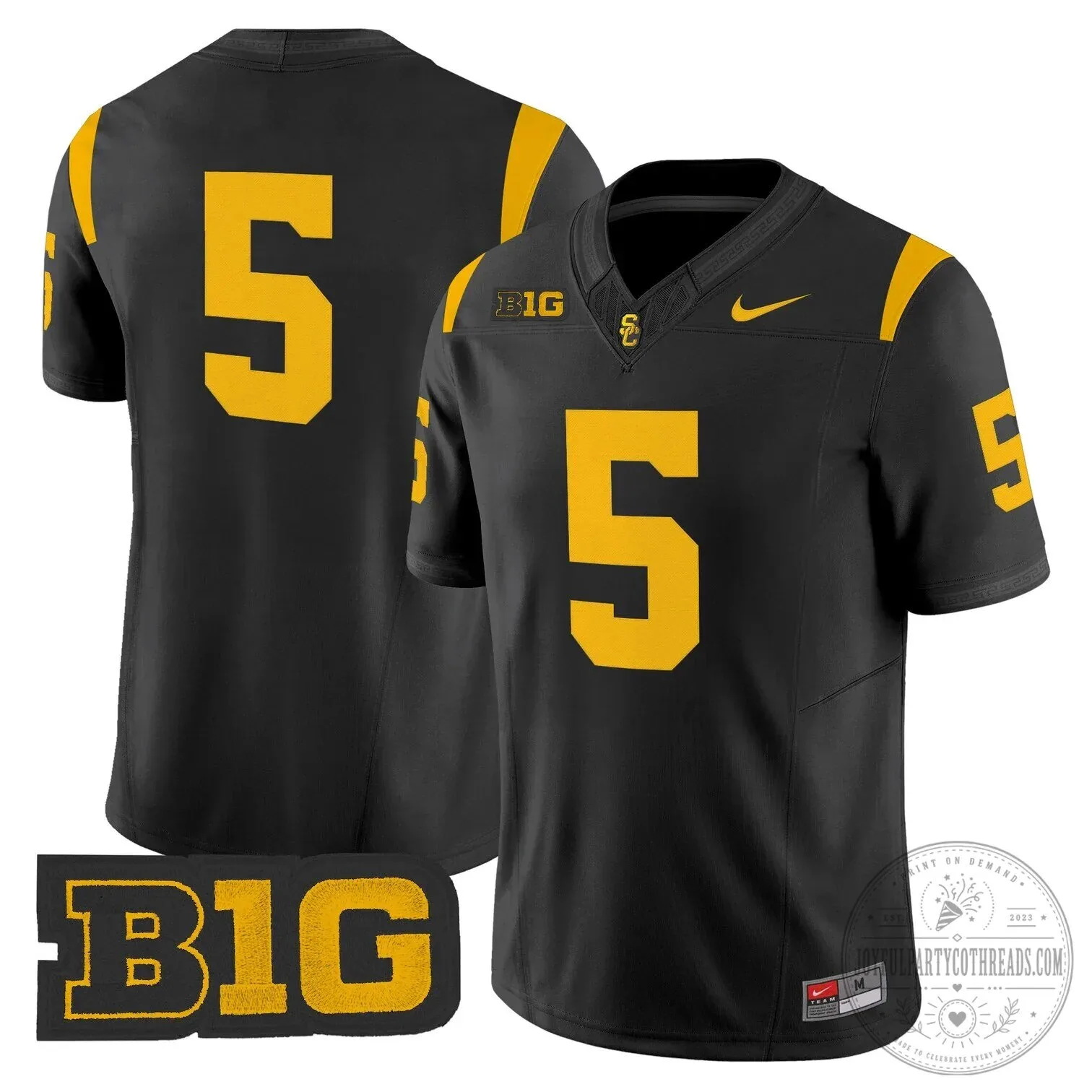 USC Trojans Football Team Red Number 14 Big Ten Conference Fan Jersey 64 USC Trojans Football Team Red Number 14 Big Ten Conference Fan Jersey