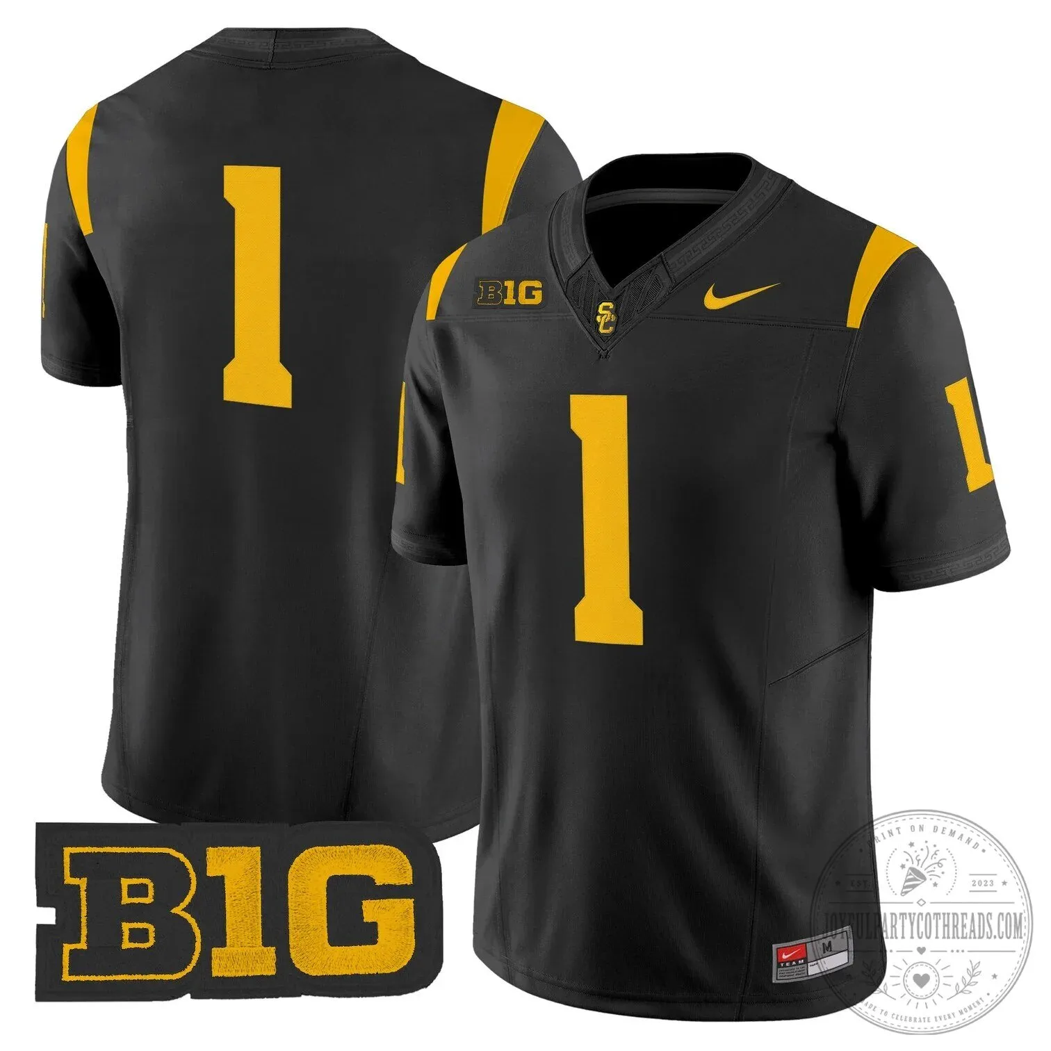 USC Trojans Football Team Red Number 14 Big Ten Conference Fan Jersey 66 USC Trojans Football Team Red Number 14 Big Ten Conference Fan Jersey
