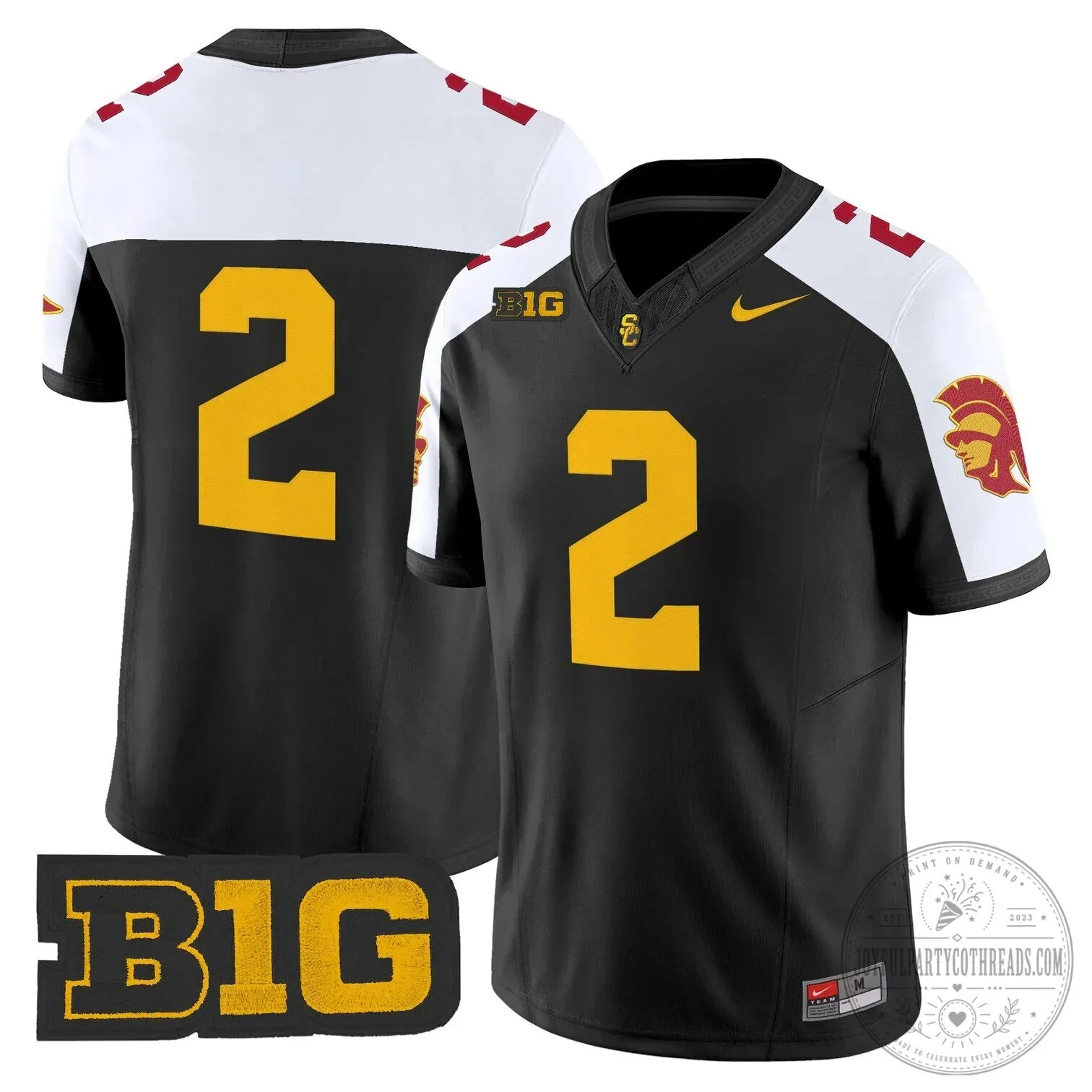 USC Trojans Football Team Red Number 14 Big Ten Conference Fan Jersey 80 USC Trojans Football Team Red Number 14 Big Ten Conference Fan Jersey
