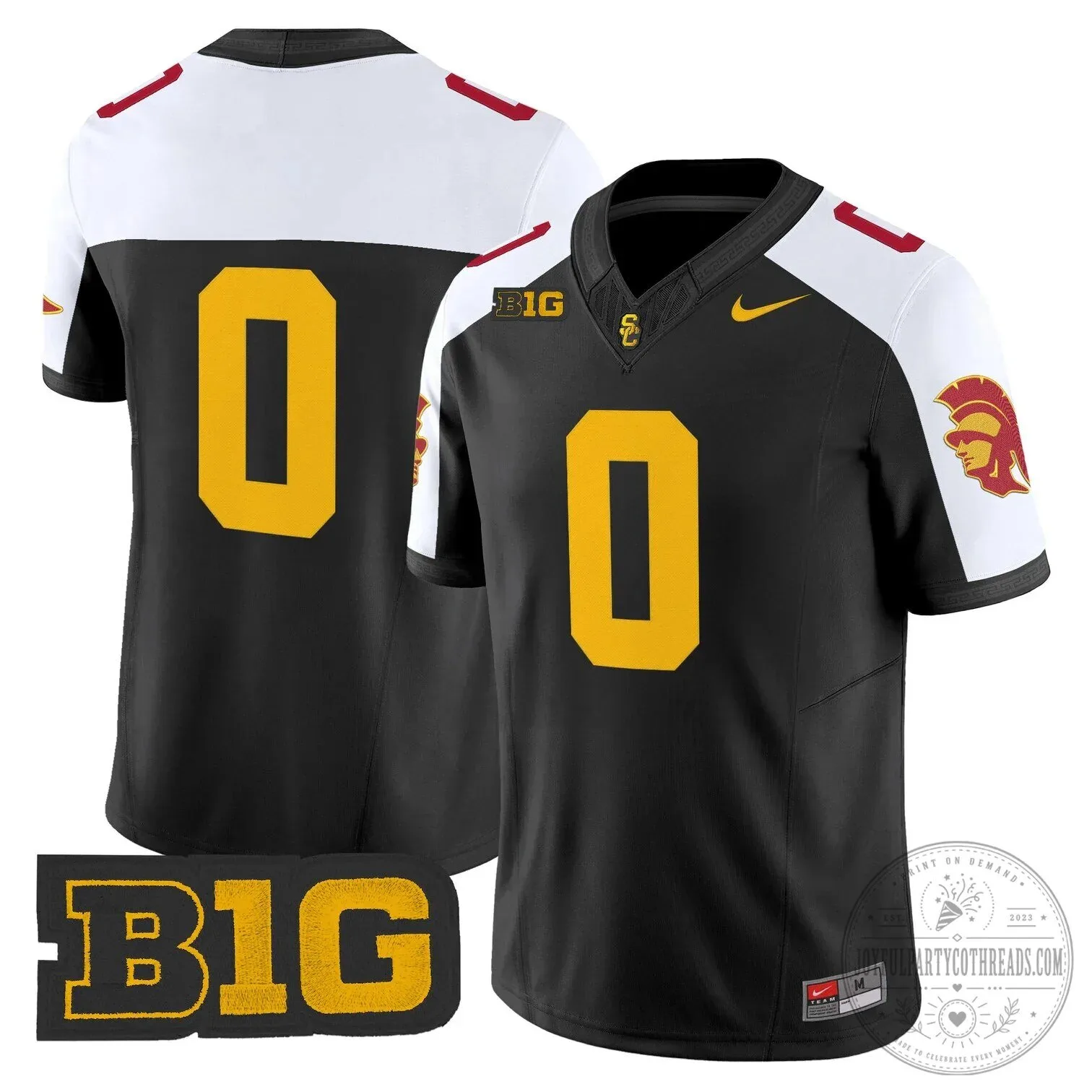 USC Trojans Football Team Red Number 14 Big Ten Conference Fan Jersey 81 USC Trojans Football Team Red Number 14 Big Ten Conference Fan Jersey
