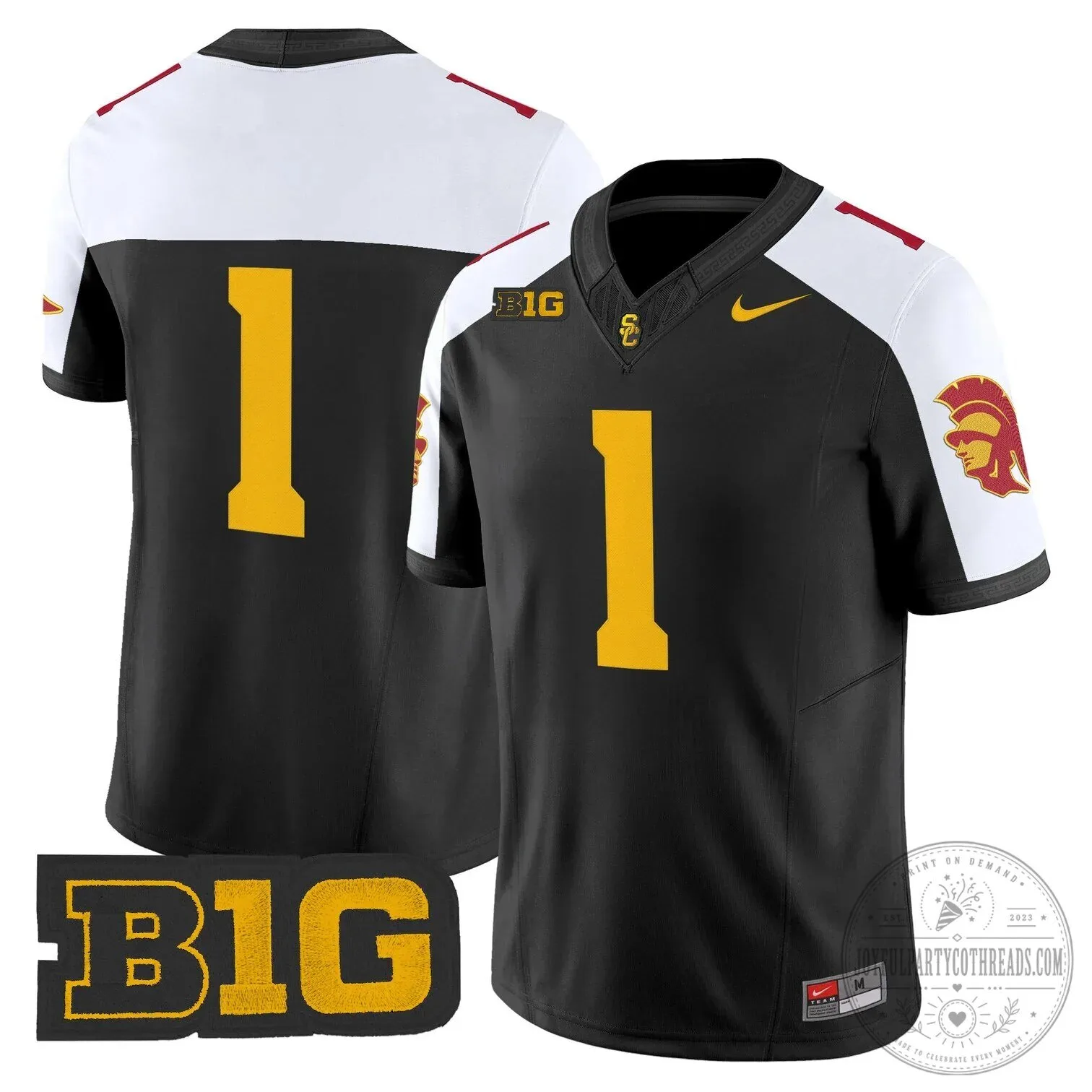 USC Trojans Football Team Red Number 14 Big Ten Conference Fan Jersey 84 USC Trojans Football Team Red Number 14 Big Ten Conference Fan Jersey