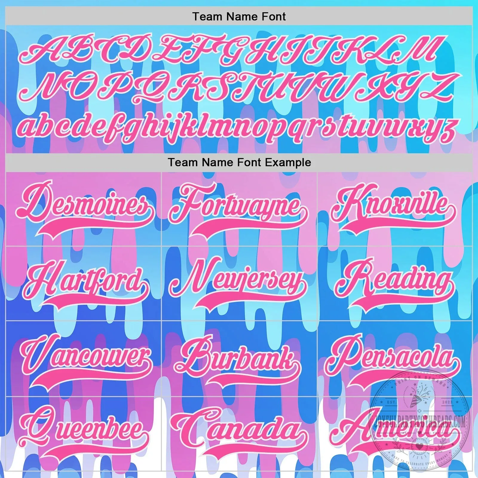 Custom Blue Pink White Melting Gradient Liquid Lace Neck Hockey Jersey 12 Custom Blue Pink White Melting Gradient Liquid Lace Neck Hockey Jersey