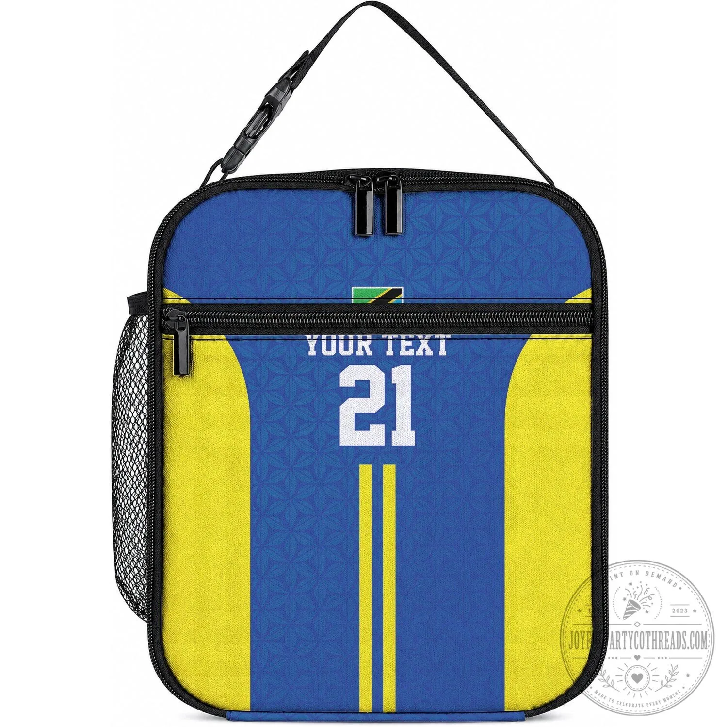 Tanzania Taifa Stars Football Soccer Jersey Design Insulated Lunch Bag