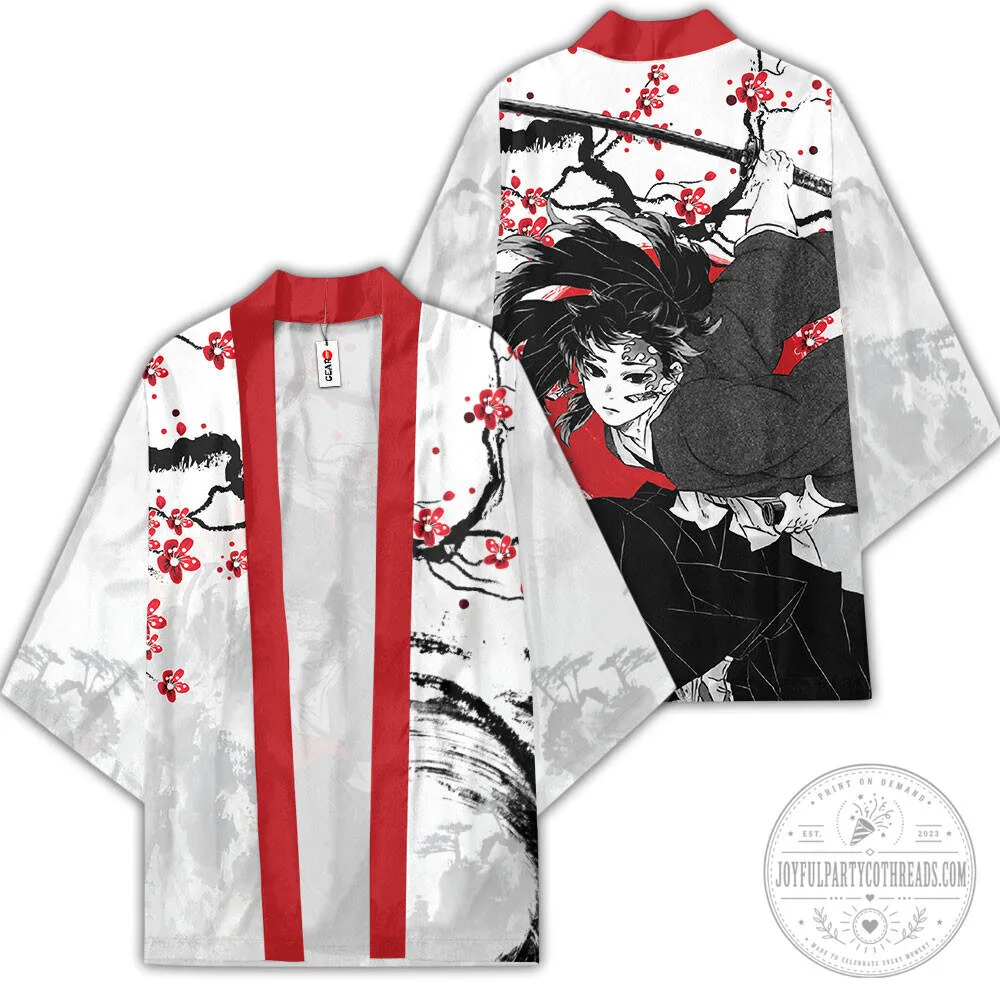 Yoriichi Tsugikuni Demon Slayer Anime Kimono Cardigan Jacket