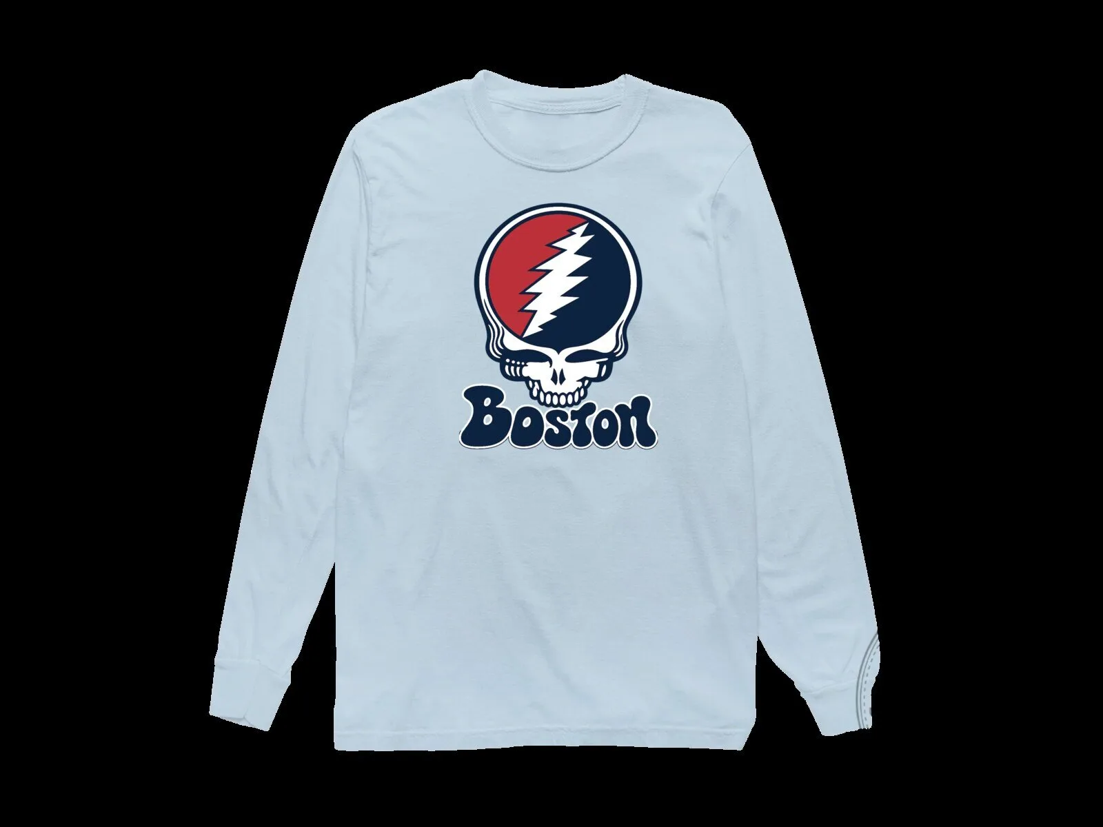Boston Grateful Dead Steal Your Face Skull Long-Sleeve Shirt 6 Boston Grateful Dead Steal Your Face Skull Long-Sleeve Shirt