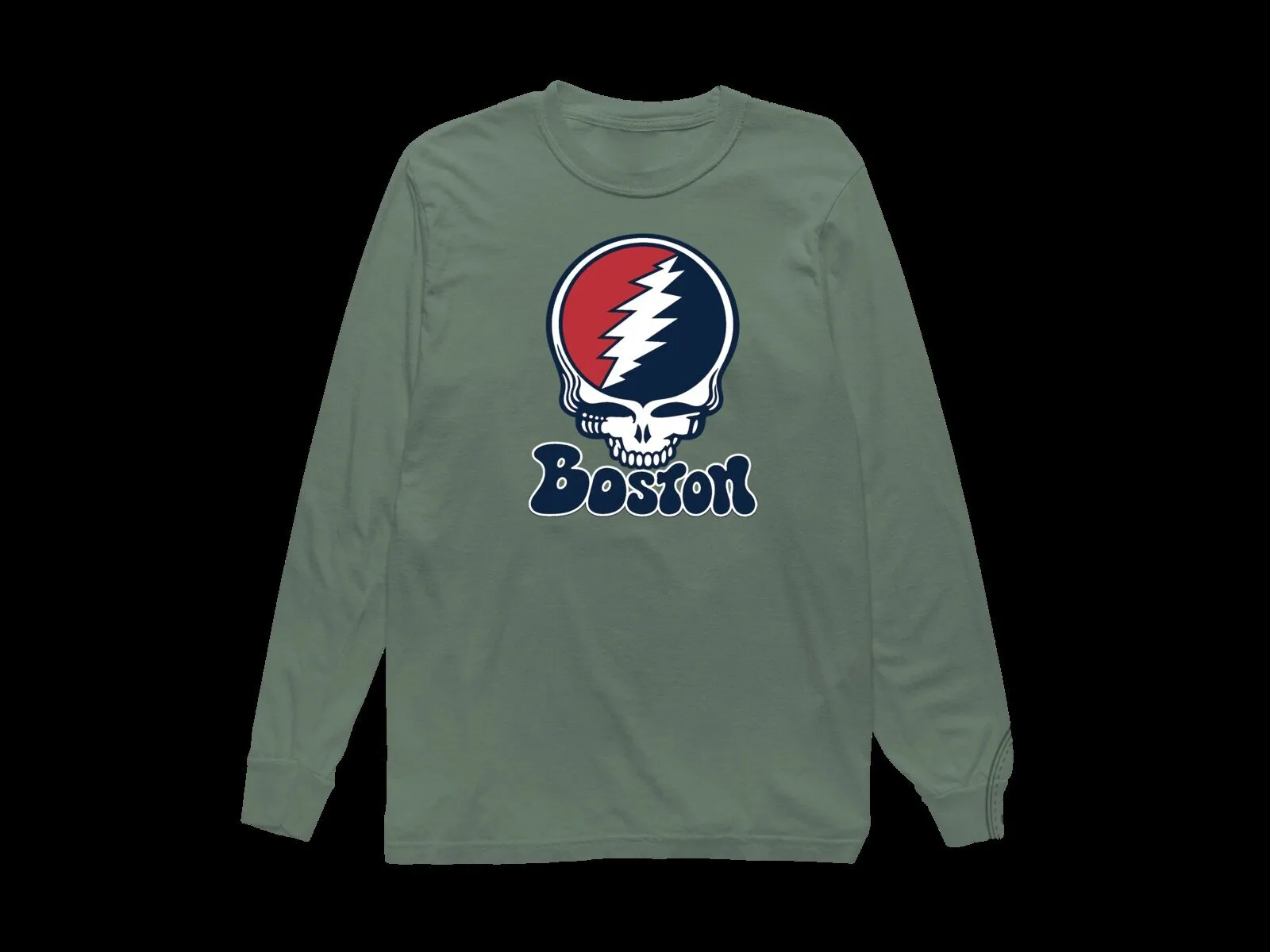 Boston Grateful Dead Steal Your Face Skull Long-Sleeve Shirt 7 Boston Grateful Dead Steal Your Face Skull Long-Sleeve Shirt