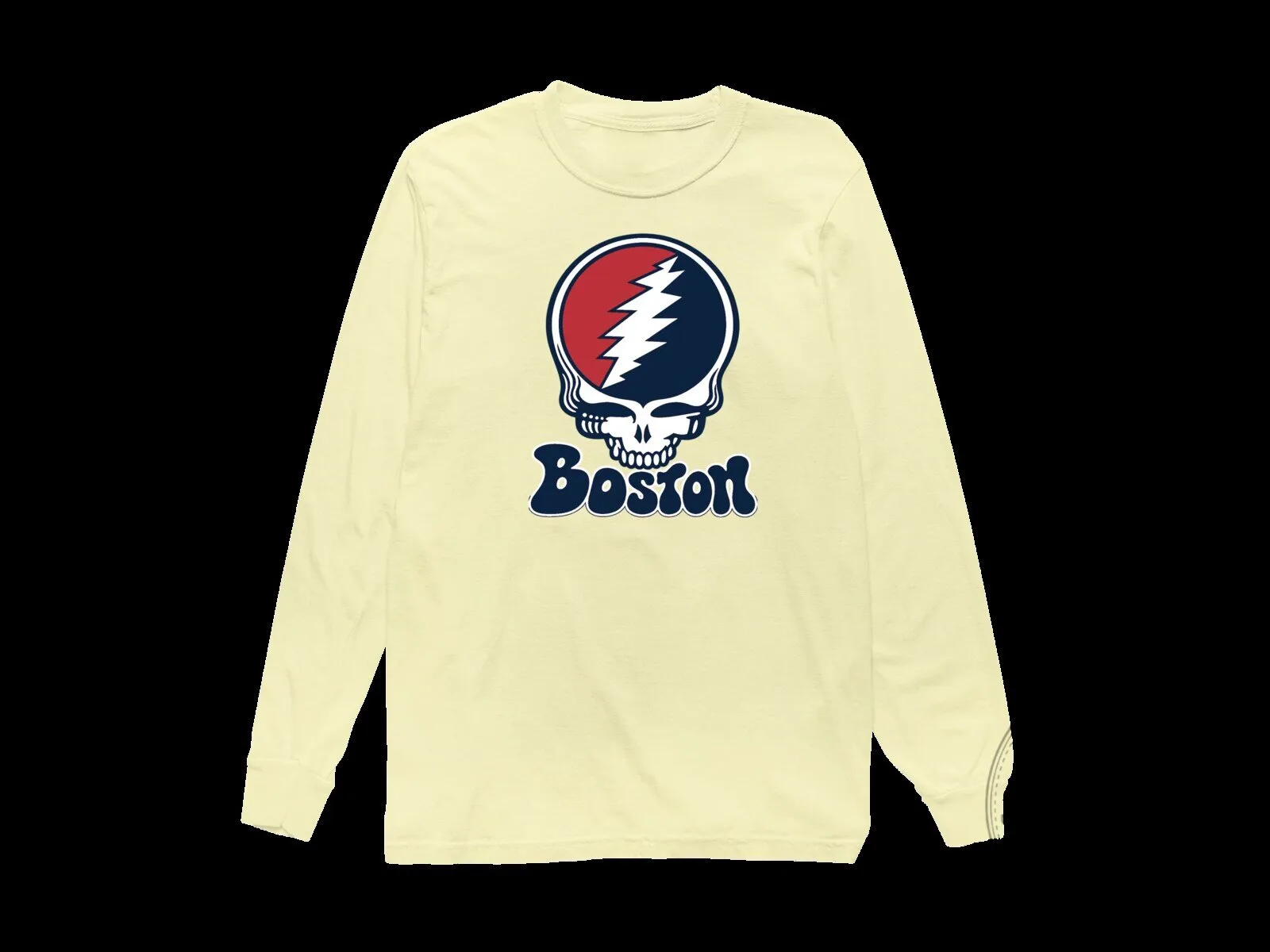 Boston Grateful Dead Steal Your Face Skull Long-Sleeve Shirt 8 Boston Grateful Dead Steal Your Face Skull Long-Sleeve Shirt