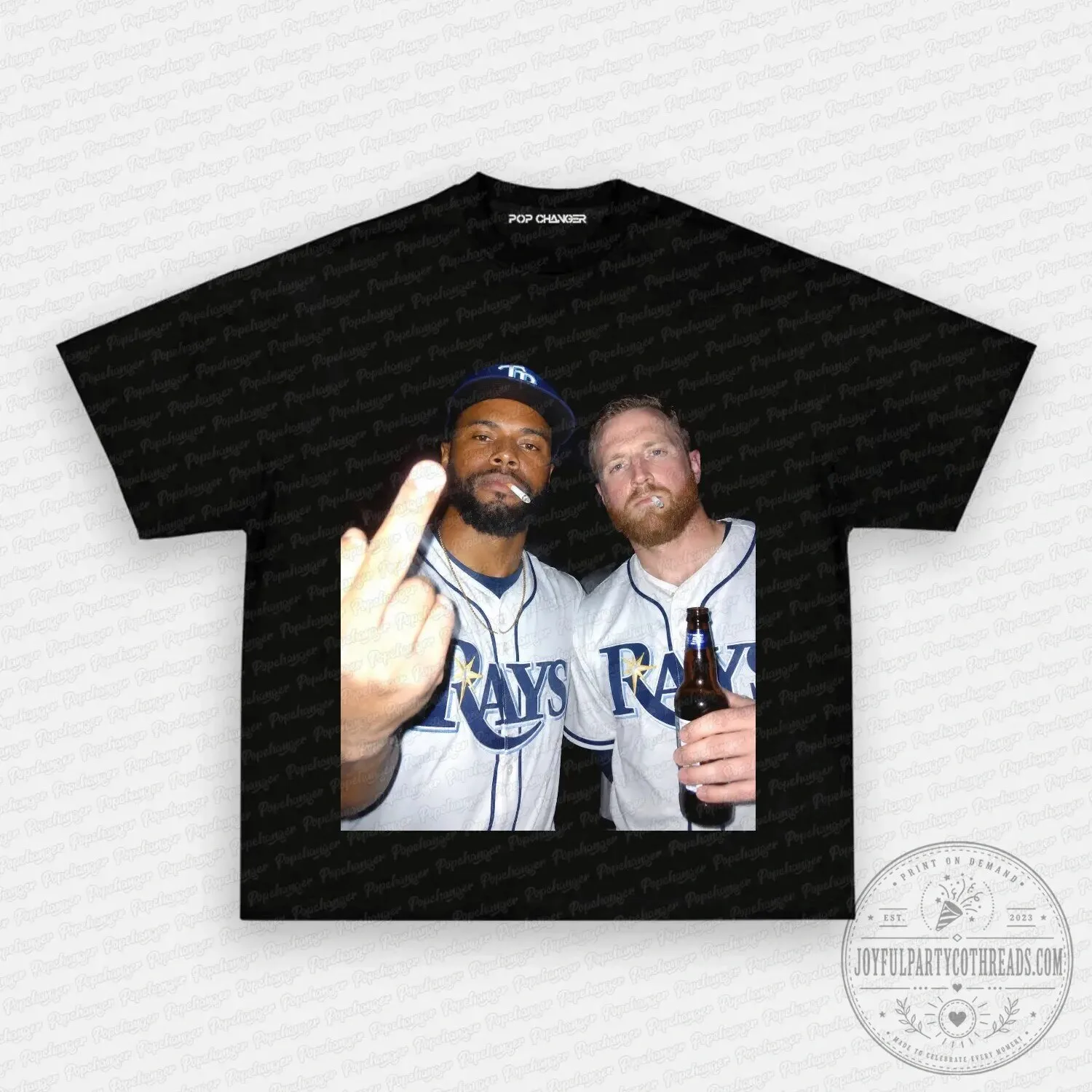 Tampa Bay Rays Chris Martin and Drew Rasmussen After Hours T-Shirt