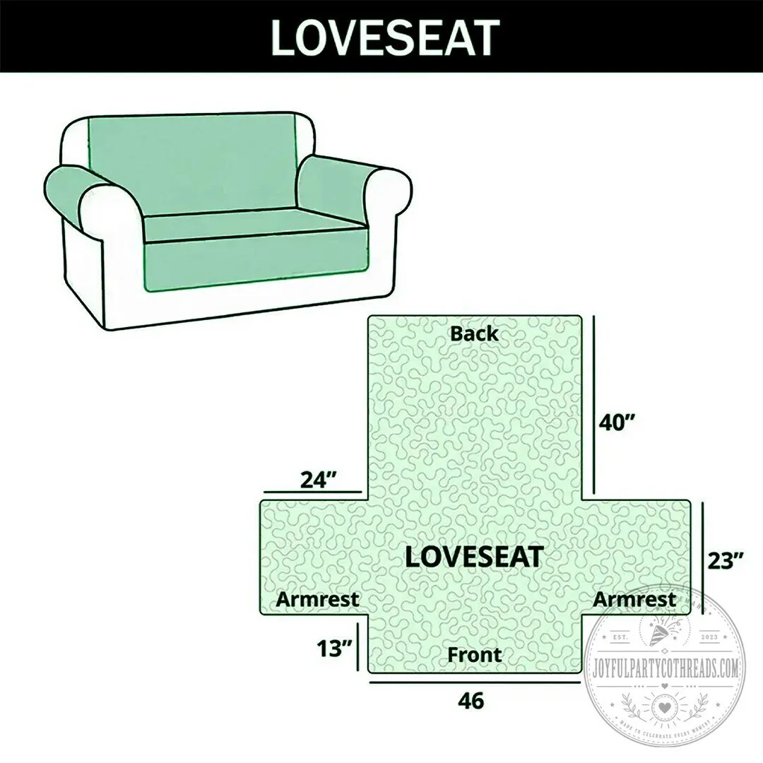 Celestial Black Cat Reading Bookshelf Quilted Sofa Cover 12 Celestial Black Cat Reading Bookshelf Quilted Sofa Cover