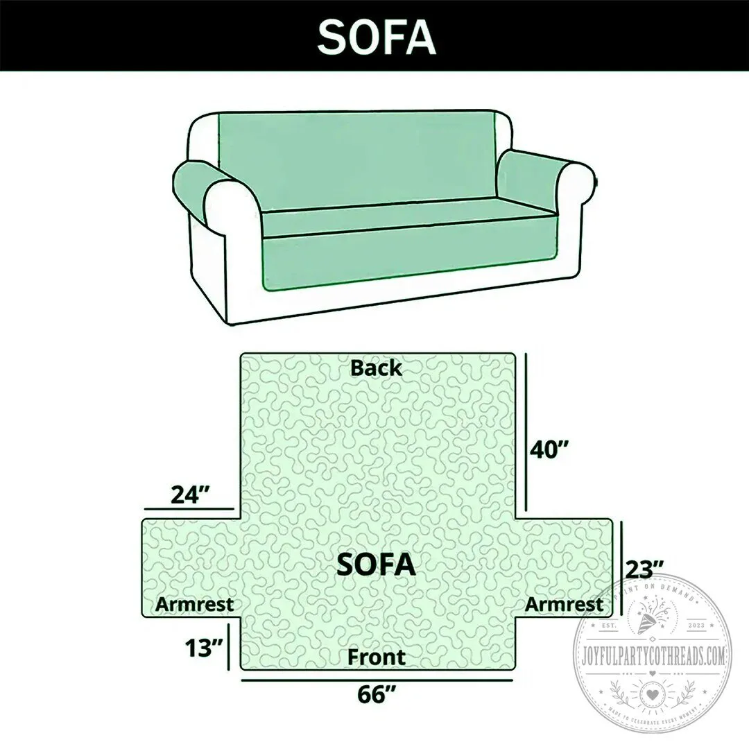 Celestial Black Cat Reading Bookshelf Quilted Sofa Cover 13 Celestial Black Cat Reading Bookshelf Quilted Sofa Cover