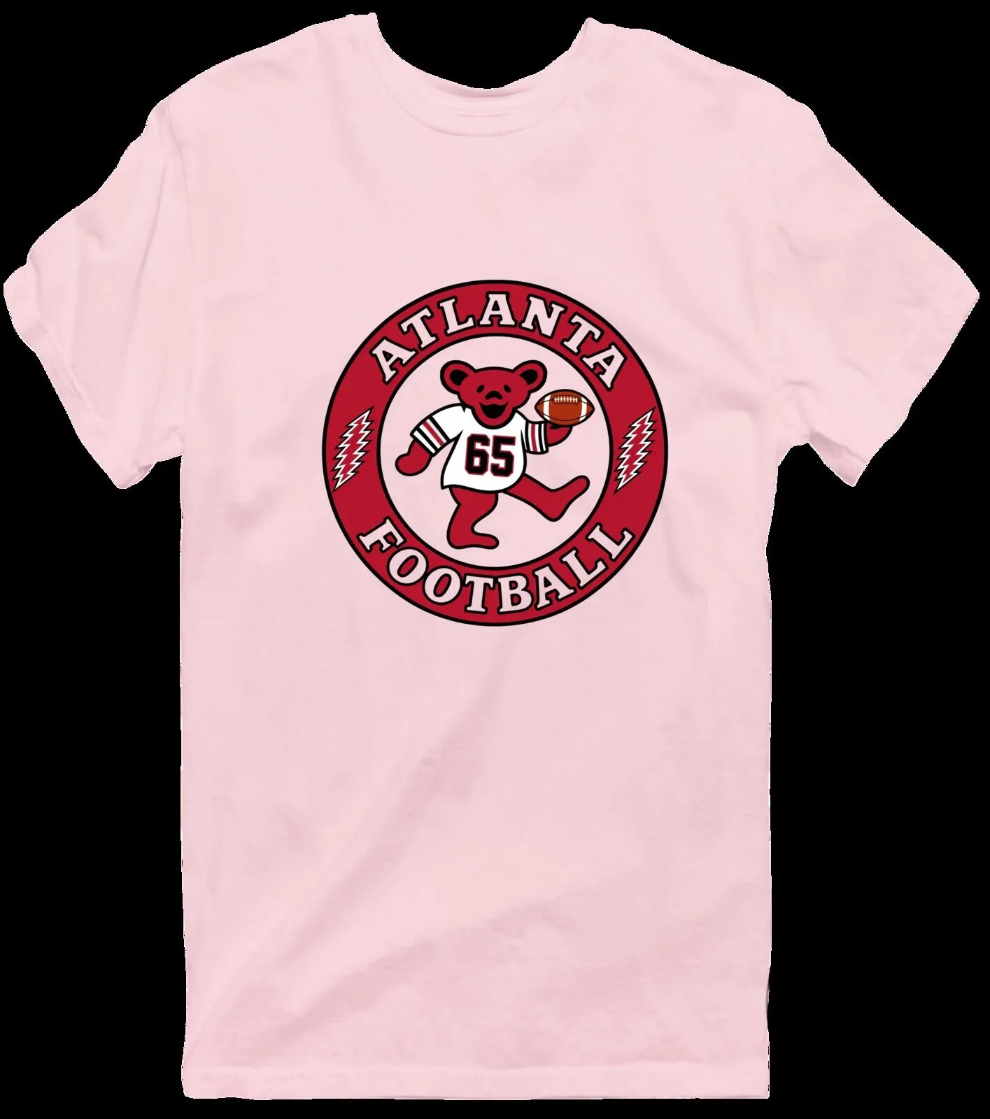 Atlanta Football Dancing Bear Grateful Dead Inspired Graphic T-Shirt 13 Atlanta Football Dancing Bear Grateful Dead Inspired Graphic T-Shirt